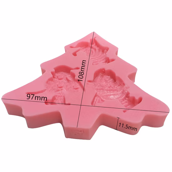 Weihnachtsserie Silikon-Kuchenform Silikon-Schokoladenform